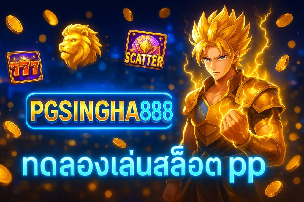 ทดลองเล่นสล็อต pp
